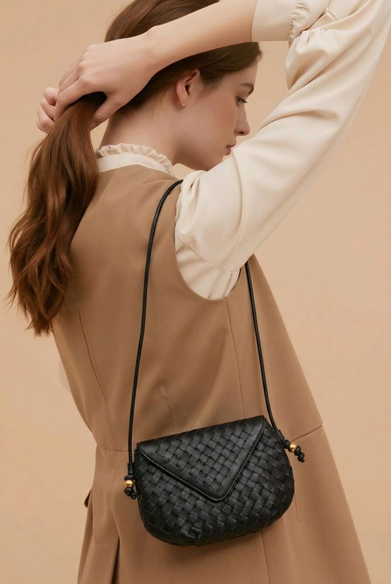 Örgü Omuz Çantası