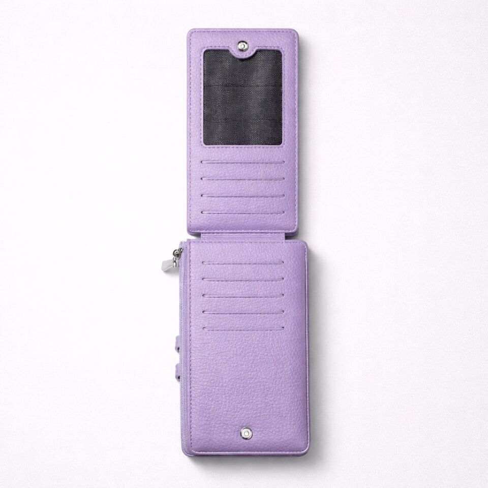 LİLA RENGİ 3 BÖLÜMLÜ CÜZDAN