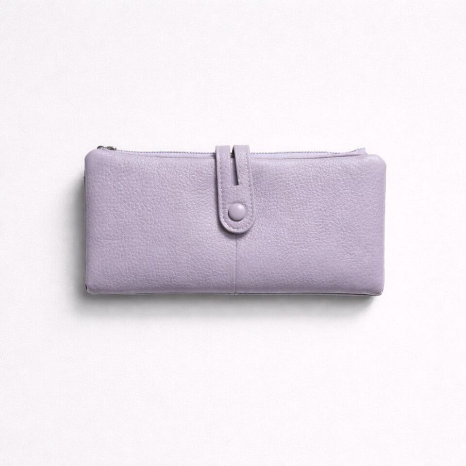 LİLA RENGİ 3 BÖLÜMLÜ CÜZDAN