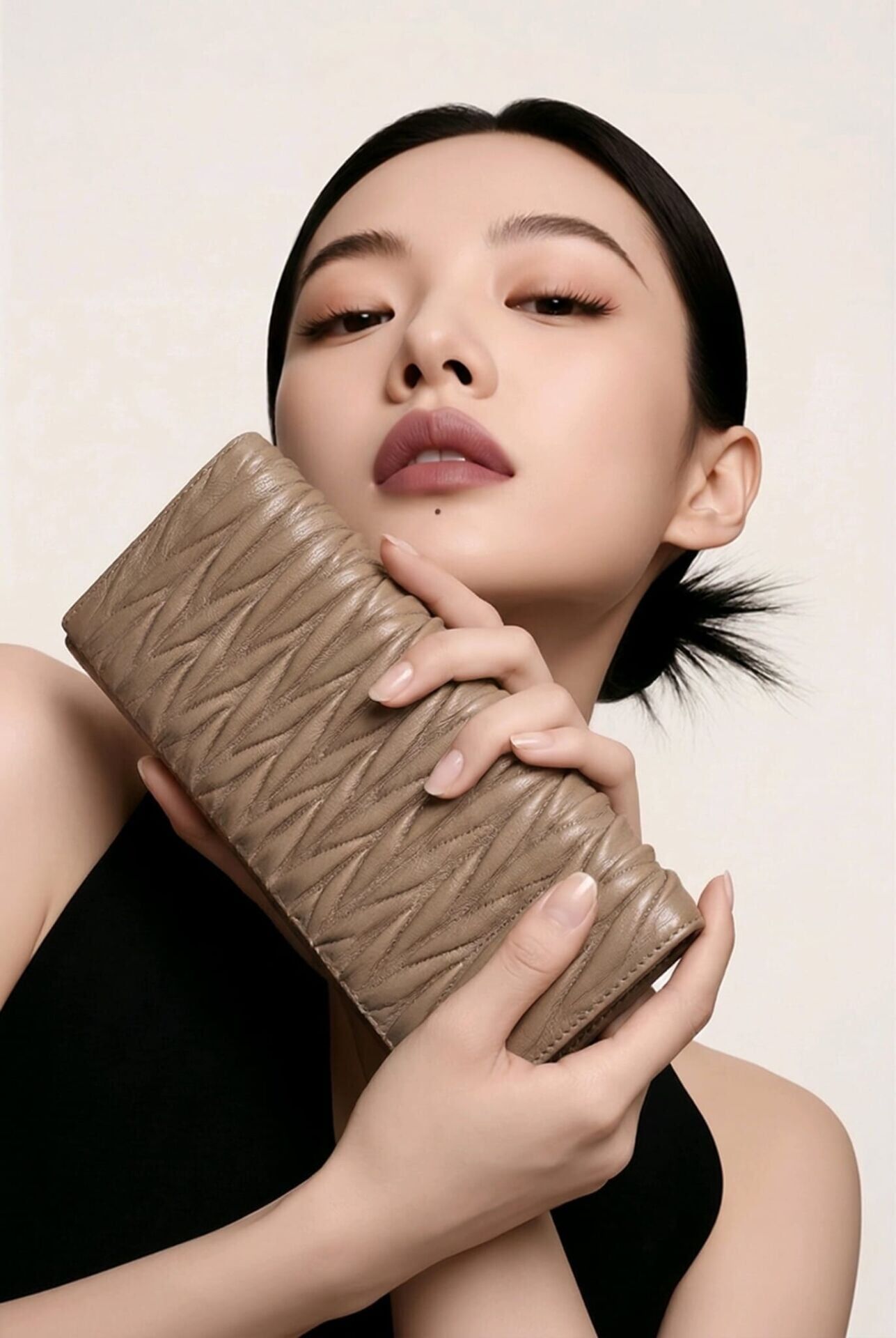 HAKİ RENGİNDE KAPAKLI CÜZDAN