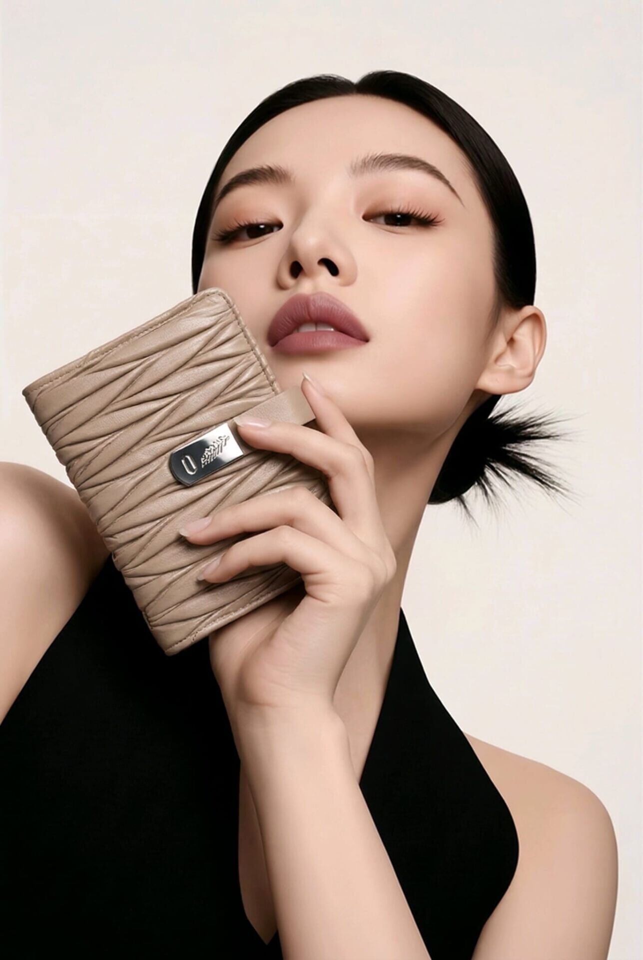 HAKİ  RENGİNDE KÜÇÜK KAPAKLI CÜZDAN