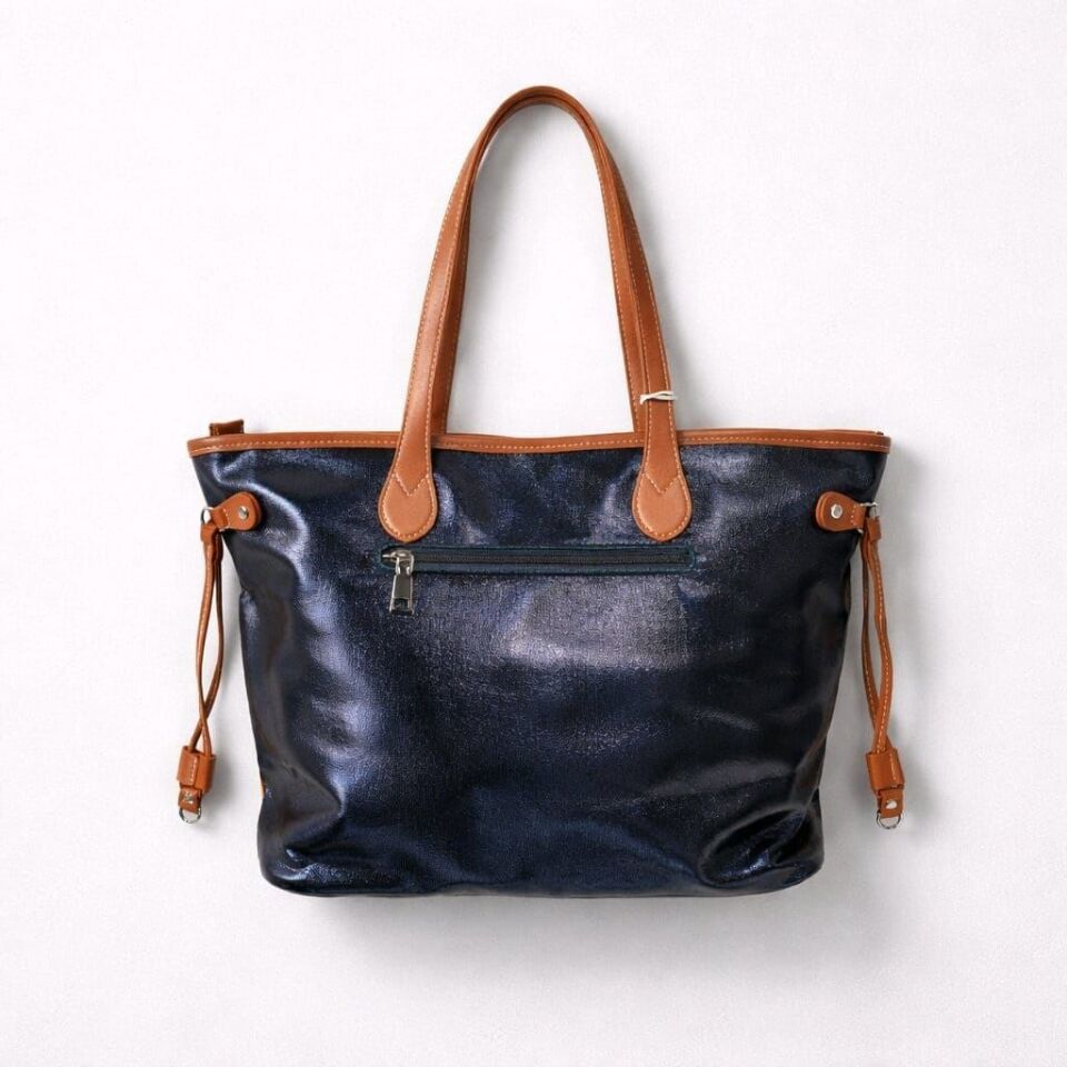 ÇOK RENKLİ DESENLİ BÜYÜK KOL ÇANTASI