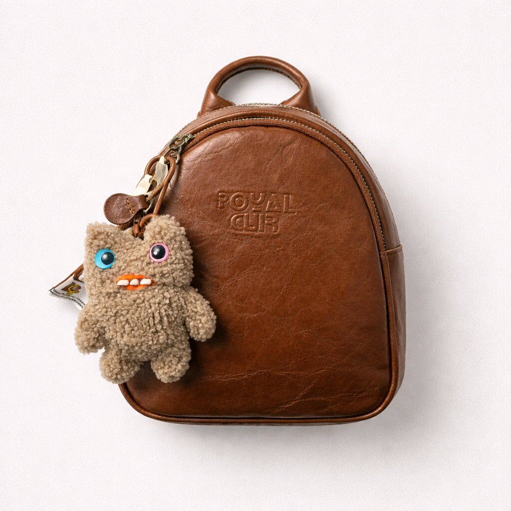 FUGLER PELUŞ CHARMLI MİNİ SIRT ÇANTASI