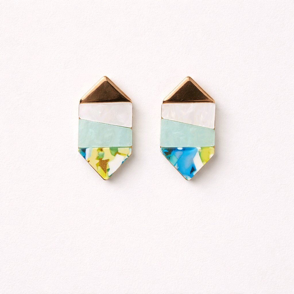 GEOMETRİK MERMER DESENLİ MODERN KÜPE